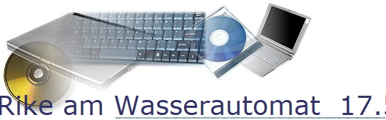 Rike am Wasserautomat  17.5.2013